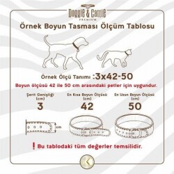 Doggie Boğma Zincir Köpek Eğitim Tasması 3,5x55 55 Cm - 3