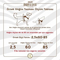 Doggie Havalı Dokuma Küçük Irk Köpek Göğüs Tasması Kırmızı 1,5x25-35 Cm - 3