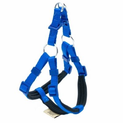 Doggie Konfor Ronin Dokuma Köpek Göğüs Tasması Royalblue 1x30 35 Cm - 1