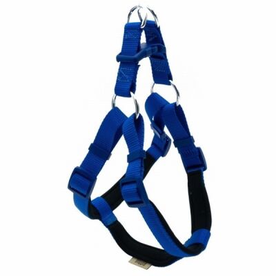 Doggie Konfor Ronin Dokuma Köpek Göğüs Tasması Royalblue 2x45-55 Cm - 1