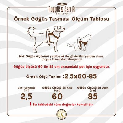 Doggie Havalı Dokuma Köpek Göğüs Tasması Kamuflaj 1,5x35-45 Cm - 3