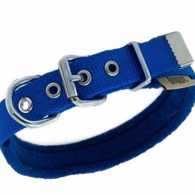 Doggie Polar Pedli Sade Dokuma Köpek Boyun Tasması Royalblue 2x35-40 Cm - 2