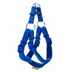 Doggie Polar Ronin Dokuma Köpek Göğüs Tasması Royalblue 1,5x35 40 Cm - Doggie