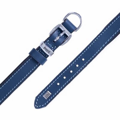 Doggie Yumuşak Firstclass Deri Köpek Boyun Tasması Royalblue 1,5x25-30 Cm - 3