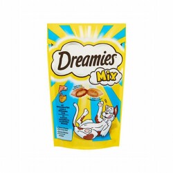 Dreamies Mix Somon Balıklı ve Peynirli Kedi Ödülü 60 Gr - Dreamies