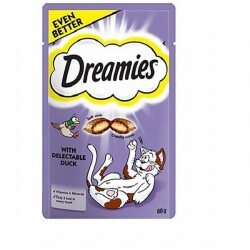 Dreamies Ördekli Kedi Ödülü 60 Gr - Dreamies