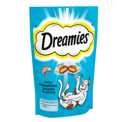 Dreamies Somon Balıklı Kedi Ödülü 60 Gr - Dreamies