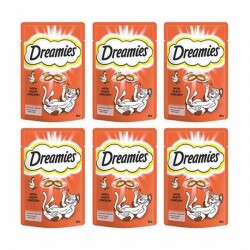 Dreamies Tavuklu Kedi Ödülü 6x60 Gr - Dreamies