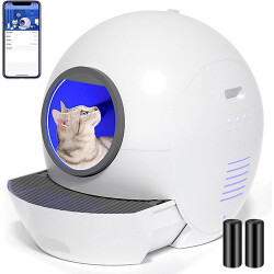 Els Pet Otomatik Smart Pro Akıllı Kedi Tuvaleti 60x60x58 Cm 60 Lt - Els Pet