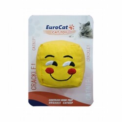 EuroCat Gülen Smiley Küp Kedi Oyuncağı - EuroCat