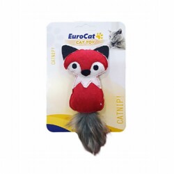 EuroCat Kırmızı Sincap Kedi Oyuncağı - EuroCat