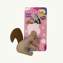 EuroCat Toys Peluş Sincap Kedi Oyuncağı - EuroCat