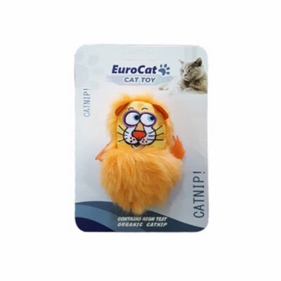 EuroCat Turuncu Aslan Kedi Oyuncağı - 1