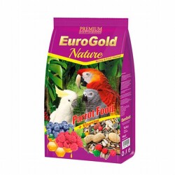 EuroGold Bal ve Meyve Aromalı Papağan Yemi 750 Gr - EuroGold