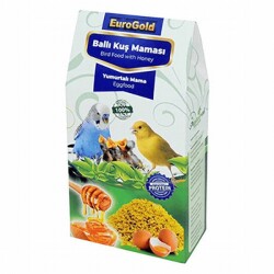 EuroGold Ballı ve Yumurtalı Kuş Maması 100 Gr - EuroGold