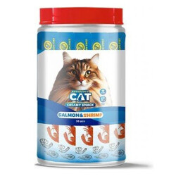 EuroGold Cat Sıvı Kedi Ödülü Somonlu ve Karidesli 30x15 Gr - EuroGold