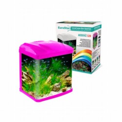 EuroStar Akdeniz 320 Pembe Akvaryum 4w Led 32x23x38,5 Cm - EuroStar