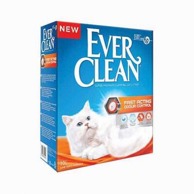 Ever Clean Fast Acting Kokulu Topaklanan Kedi Kumu 10 Lt - 1