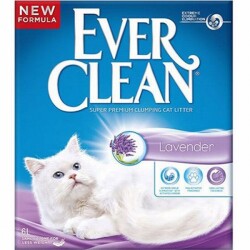 Ever Clean Lavender Lavanta Kokulu Topaklanan Kedi Kumu 6 Lt - Ever Clean