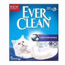 Ever Clean Multi Crystals Kokusuz Topaklanan Kedi Kumu 2x10 Lt - Ever Clean