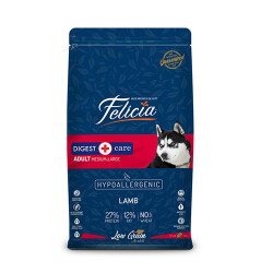 Felicia Hypoallergenic Medium Large Kuzulu Düşük Tahıllı Yetişkin Köpek Maması 3 Kg - Felicia