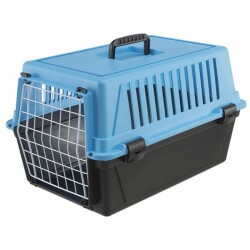 Ferplast Atlas 10 Kedi ve Küçük Irk Köpek Taşıma Kabı 32x48x29 Cm Mavi - Ferplast