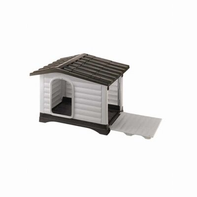 Ferplast Dog Villa 70 Plastik Köpek Kulübesi 73x59x53 Cm - 1