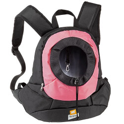 Ferplast Kangoo Küçük Irk Köpek Sırt Çantası 41x20x43 Cm Pembe - Ferplast