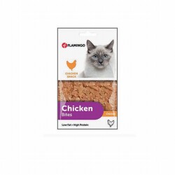 Flamingo Chicken Bites Tavuk Parçaları Kedi Ödülü 85 Gr - Flamingo