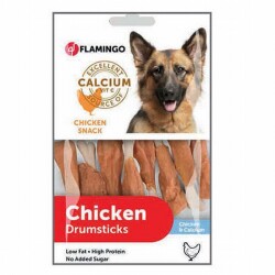 Flamingo Chicken Kalsiyumlu Et Sargılı Kemik Köpek Ödülü 85 Gr - Flamingo