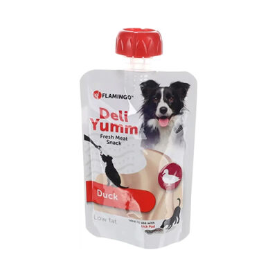 Flamingo Deli Yumm Taze Tavuk Etli Krema Köpek Ödül Maması 90 Gr - 1