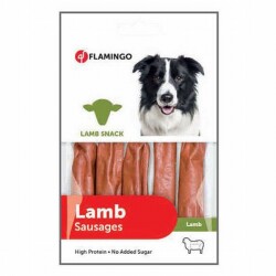 Flamingo Lamb Snack Kuzulu Sosis Köpek Ödülü 85 Gr - Flamingo