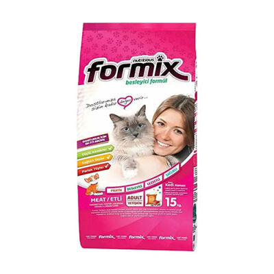 Formix Etli Yetişkin Kedi Maması 15 Kg - 1