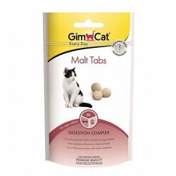 GimCat Malt Tabs Kedi Ödül Tableti 40Gr - GimCat