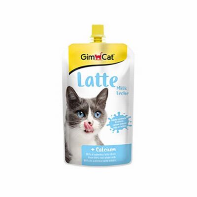 Gimcat Milk Latte Calcium Kedi Sütü 200 Ml - 1