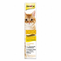 GimCat Multivitamin Duo Paste Peynirli Kedi Macunu 50gr - 2