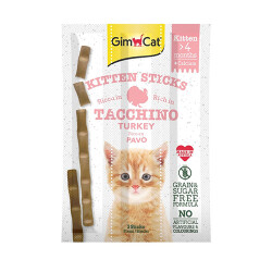 GimCat Sticks Kitten Hindili Yavru Kedi Ödül Çubukları 3x3 Gr - GimCat