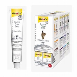 GimCat Taurine Paste Exstra Kalp ve Göz Sağlığı Destekleyici Taurinli Kedi Macunu 50 Gr - GimCat