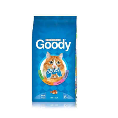 Goody Fish Balıklı Yetişkin Kedi Maması 15 Kg - 1