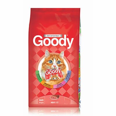 Goody Meat Etli Yetişkin Kedi Maması 15 Kg - 1