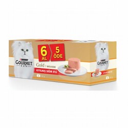 Gourmet Gold Kıyılmış Sığır Etli Yetişkin Kedi Konservesi 6 Al 5 Öde - Gourmet Gold