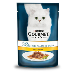 Gourmet Perle Izgara Tavuklu Yetişkin Kedi Konservesi 26 Adet 85 Gr - Gourmet Perle