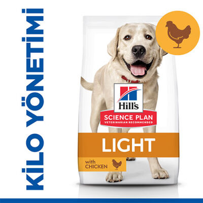 Hill's SCIENCE PLAN Adult Light Large Chicken Büyük Irk Tavuklu Light Köpek Maması 14 Kg 620-604372 - 1