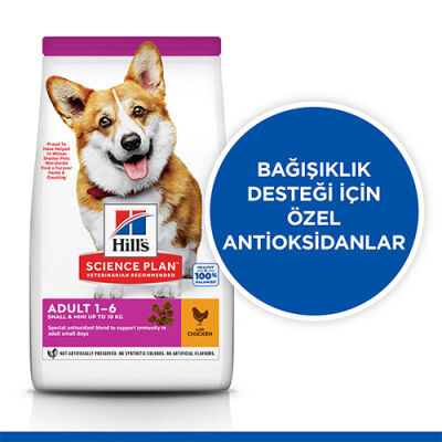 Hill’s SCIENCE PLAN Adult Small & Mini Chicken Küçük Irk Tavuklu Yetişkin Köpek Maması 6 Kg 620-604233 - 2