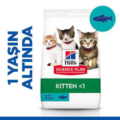 Hill’s SCIENCE PLAN Kitten Tuna Balıklı Yavru Kedi Maması 7 Kg 610-604173 - 1