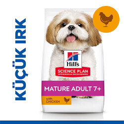 Hill’s SCIENCE PLAN Mature Adult 7+ Small & Mini Chicken Küçük Irk Tavuklu Yaşlı Köpek Maması 1,5 Kg 620-604237 - Hill's Science Plan