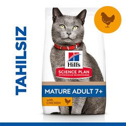 Hill’s SCIENCE PLAN No Grain Mature Adult 7+ Tavuklu Tahılsız Yaşlı Kedi Maması 1,5 Kg - Hill's Science Plan