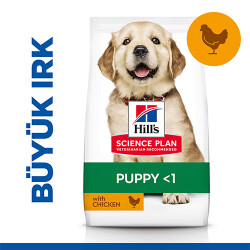 Hill’s SCIENCE PLAN Puppy Large Breed Chicken Büyük Irk Tavuklu Yavru Köpek Maması 14,5 Kg - Hill's Science Plan