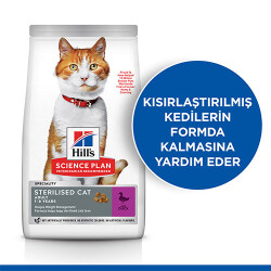 Hill’s SCIENCE PLAN Sterilised Ördekli Kısırlaştırılmış Kedi Maması 10 Kg 610-607280 - 2