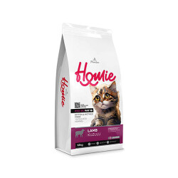 Homie Mother & Baby Anne ve Bebek Kediler İçin Kuzulu Kedi Maması 12 Kg - Homie